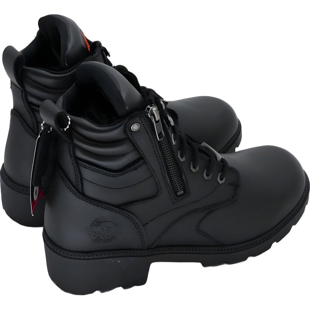 Women's Milwaukee MBL9320W Motorcycle Boots Black US 9.5 W - Picture 3 of 6